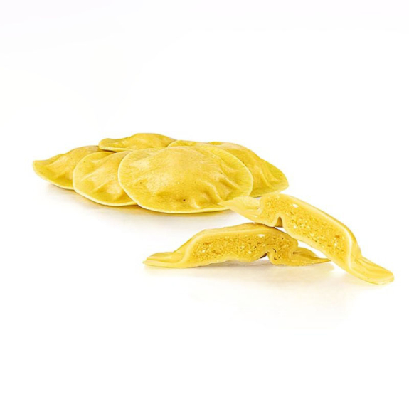 Frische Agnolotti mit K&uuml;rbis-F&uuml;llung
					500 g
				