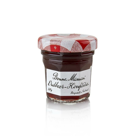 Erdbeer-Konfit&uuml;re
					Bonne Maman, Portionsgl&auml;ser, 450 g, 15 x 30 g
				