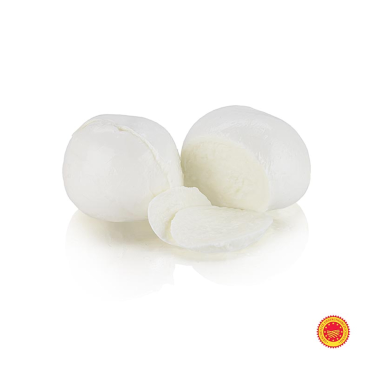Büffel Mozzarella, Boccone(ca. 125 g pro Kugel) Campana D.O.P., 250 g