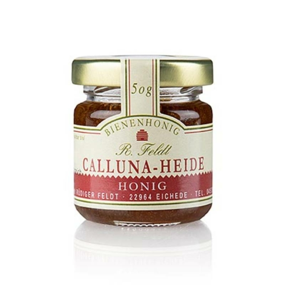 Callunaheidehonig
					Imkerei Feldt, Frankeich, Portionsglas, 50 g
				