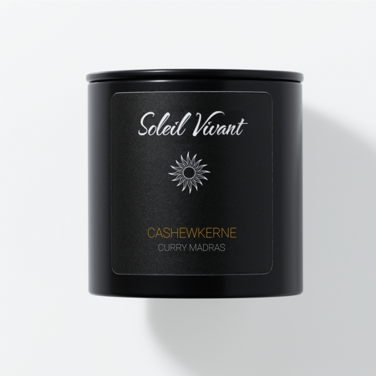 Cashewkerne mit Curry Madras Geröstet, Schwarze Dose, 100 g