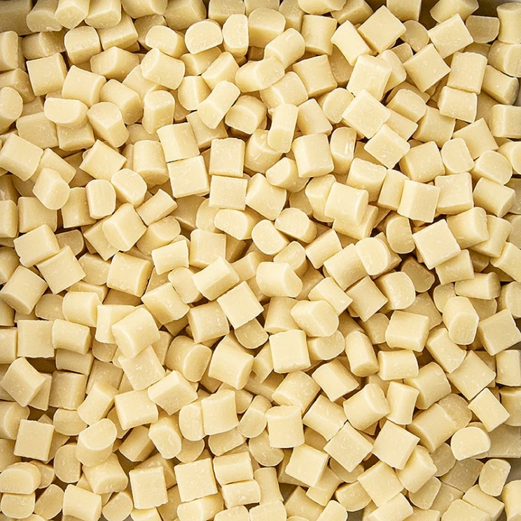 Chunks, backfeste Schokoladenstücke Weiße Schokolade, Callebaut, 1 kg