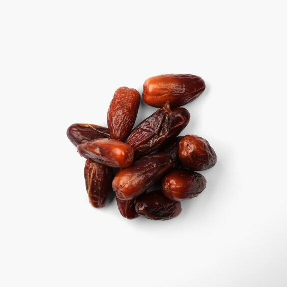 Datteln "Deglet Nour"
					Getrocknet, ohne Stein, Schwarzer Beutel, 200 g
				