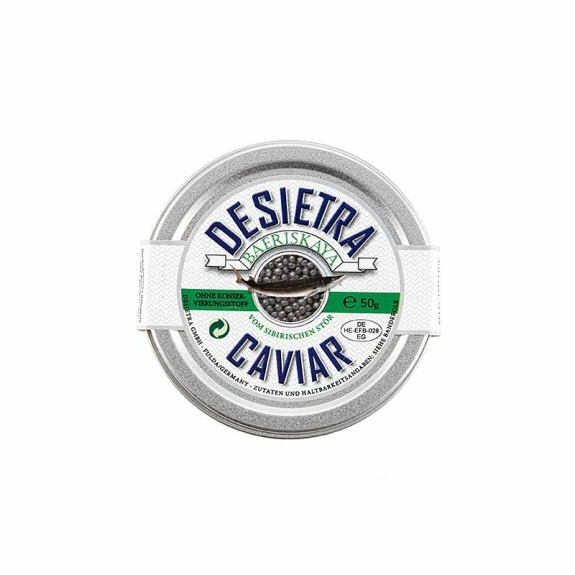 Desietra Baeriskaya Kaviar (Acipenser baerii)
					ohne Konservierungsmittel, 50 g
				
