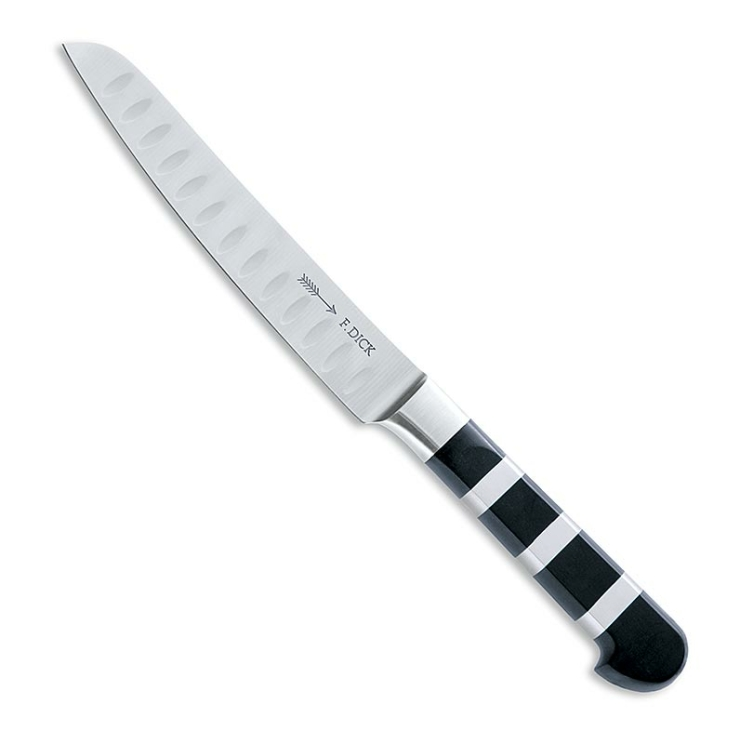 Universalmesser mit Kullenschliff Dick Serie 1905, Profi Küchenmesser, 15 cm