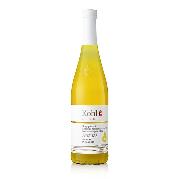 Cuv&eacute;e Bergapfelsaft + Ananas
					S&uuml;dtirol/Italien, 750 ml
				