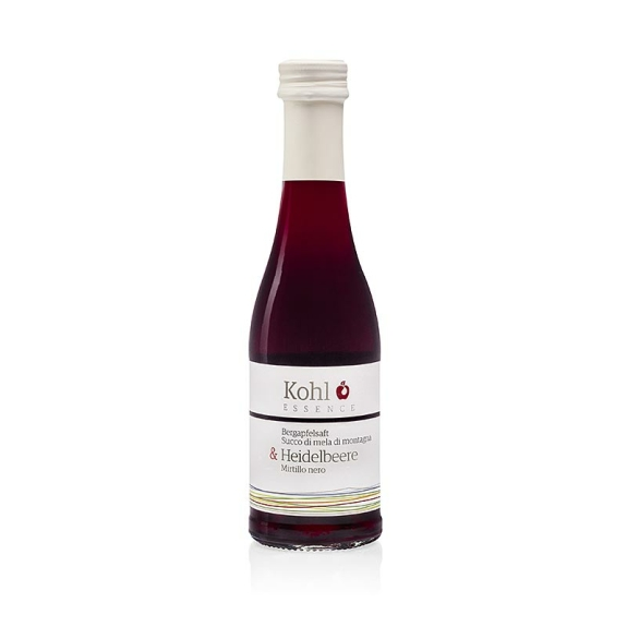 Cuvée Bergapfelsaft + Heidelbeere
					Südtirol/Itaien, 200 ml
				