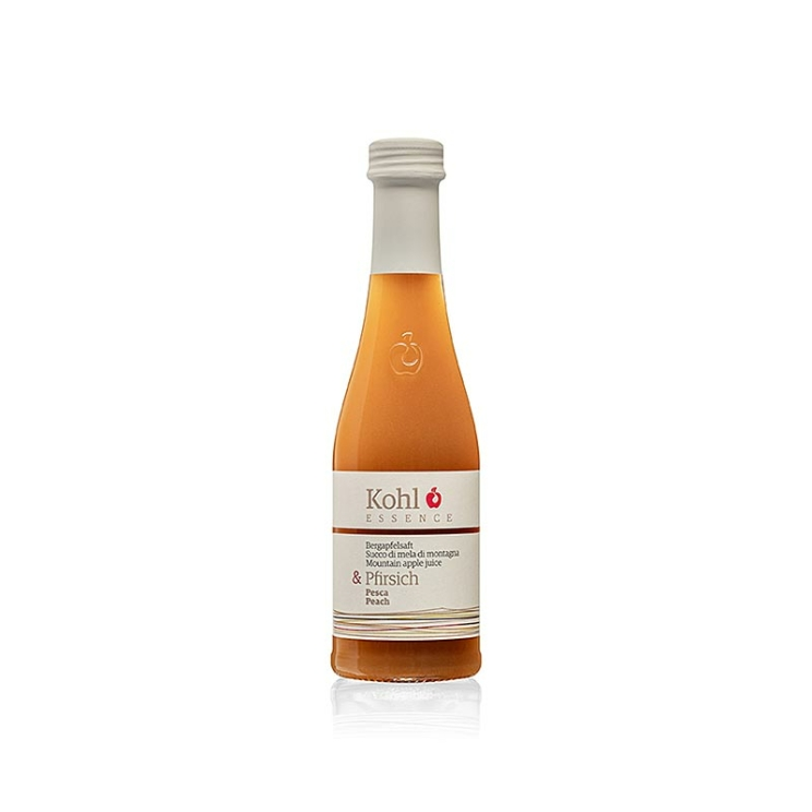 Cuvée Bergapfelsaft + Pfirsich Südtirol/Italien, 750 ml