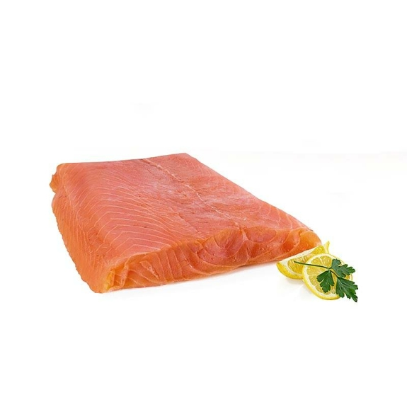 Filet vom schottischen R&auml;ucherlachs
					Kurz & breit, ungeschnitten, 400 g
				