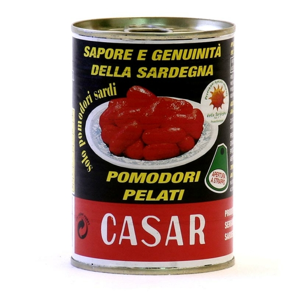 Gesch&auml;lte Tomaten, ganz
					Sardinien, 400 g
				