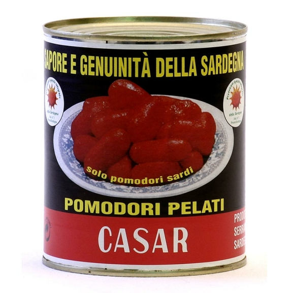 Gesch&auml;lte Tomaten, ganz
					Sardinien, 800 g
				