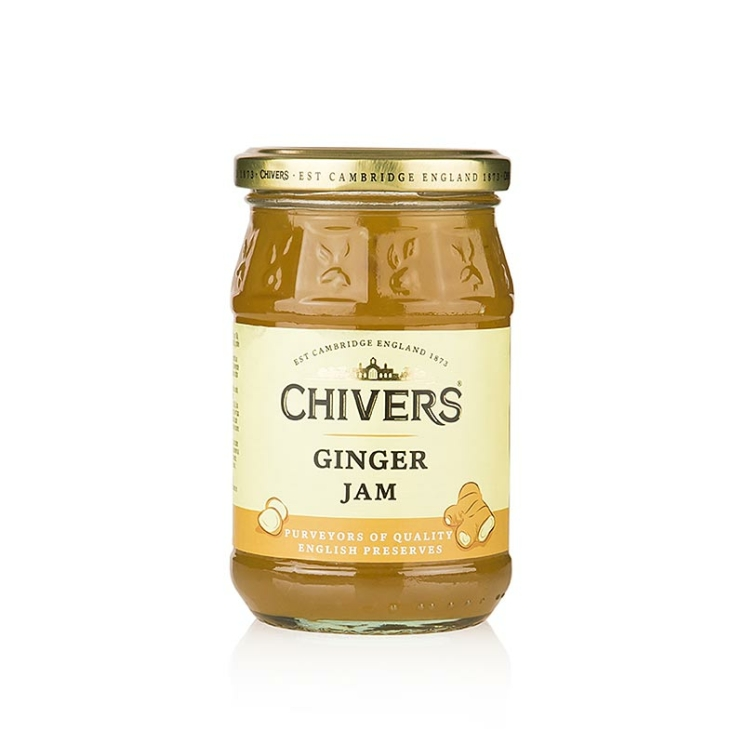 Ginger Konfitüre-Extra mit Ingwer, Chivers, 340 g