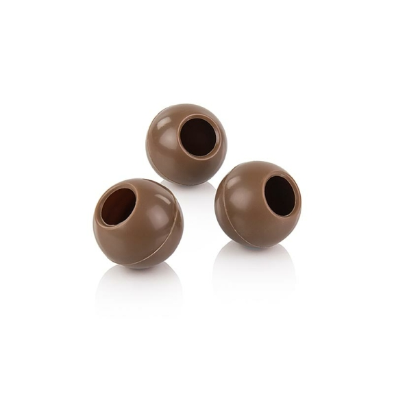Hohlkugeln Vollmilchschokolade
					ø26mm, Läderach, 1,644 kg, 567 St
				