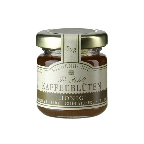 Kaffeebl&uuml;tenhonig
					Imkerei Feldt, Mexiko, Portionsglas, 50 g
				