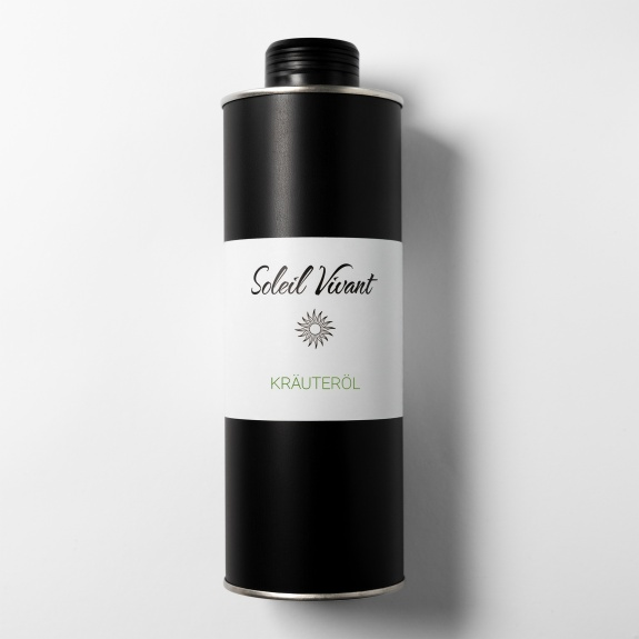 Kr&auml;uter&ouml;l
					Basilikum, Oregano, Rosmarin, Salbei, Thymian, 500 ml
				