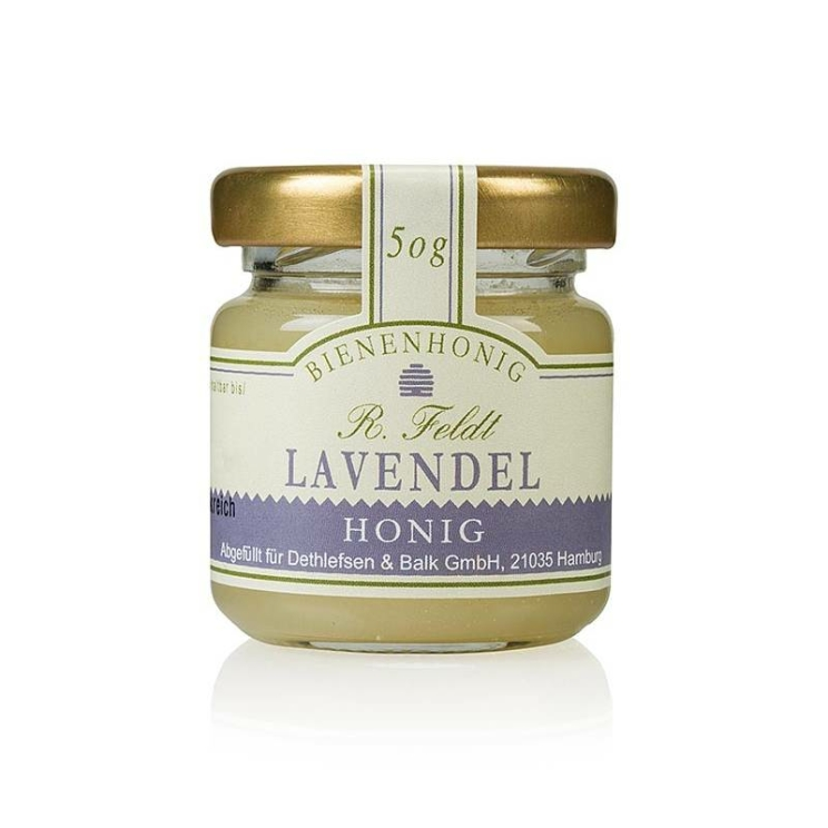 Lavendelhonig Imkerei Feldt, Frankeich, Portionsglas, 50 g