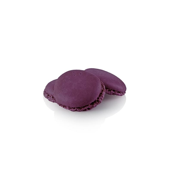Macarons Lila, Mandel-Baiser H&auml;lften zum F&uuml;llen
					ca. &oslash; 3,5 cm, 921 g, 384 St
				