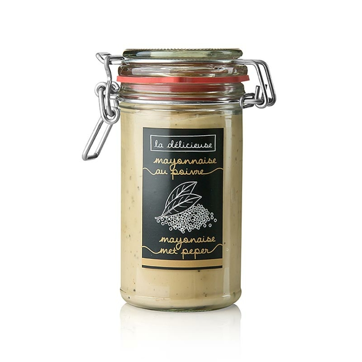 Mayonnaise mit Pfeffer La Delicieuse, 250 ml
