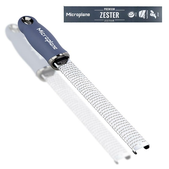 Microplane Zestenreibe Denim blau
					Premium Classic, Soft-touch Griff, 1 St
				