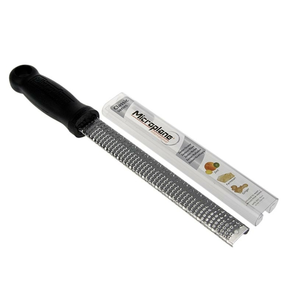 Microplane Zestenreibe schwarz
					Premium Classic, Soft-touch Griff, 1 St
				