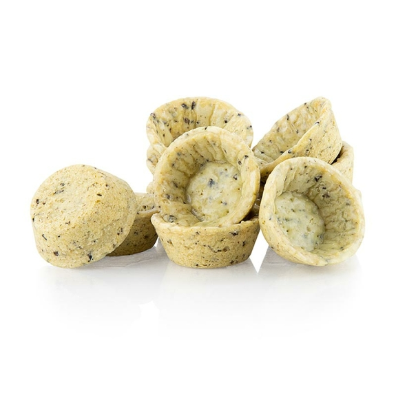 Mini Snack Tartelettes Oliven-Rosmarin-Teig
					HUG, rund, &oslash; 4,2 cm, salzig, vegan
				