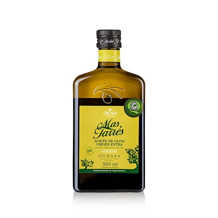 Mas Tarrés Oliva Verde Natives Olivenöl Extra, Katalonien, Spanien, 500 ml