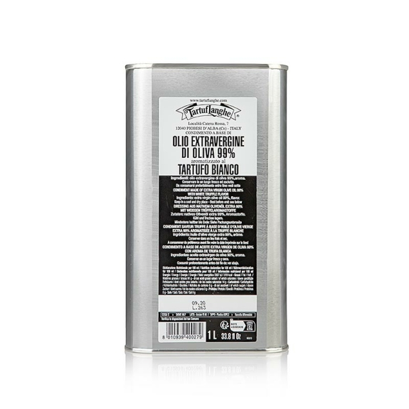 Natives Oliven&ouml;l Extra mit wei&szlig;er Tr&uuml;ffel-Aroma
					Tr&uuml;ffel&ouml;l, Italien, Tartuflanghe, 1 Liter
				