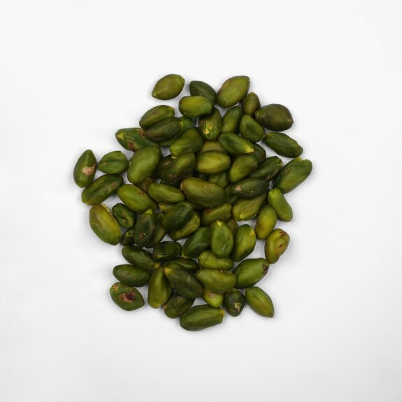 Pistazien
					Geschält & ohne Haut, Dunkelgrün, Schwarze Dose, 115 g
				