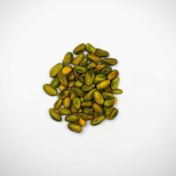 Pistazien
					Gesch&auml;lt & ohne Haut, Mittelgr&uuml;n, Wei&szlig;e Dose, 115 g
				