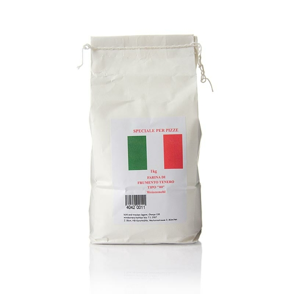 Premium Pizzamehl, Tipo "00"
					Weizenmehl, Hofbr&auml;u-Kunstm&uuml;hle Blum, 1 kg
				