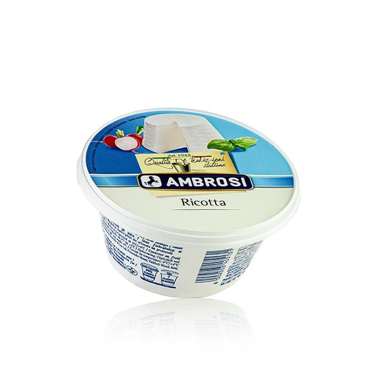 Ricotta Molkenkäse aus Kuhmilch, Ambrosi, 250 g