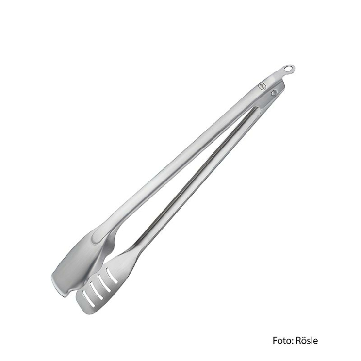Premium BBQ Grillzange Rösle, 44 cm, Edelstahl