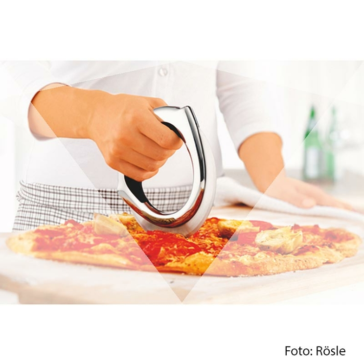 Pizzarad (Schneider) 13,8 cm lang, ø 14 cm, Rösle