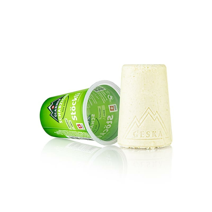 Schabziger Stöckli Molkenkäse, mit Schabzigerklee, 100 g