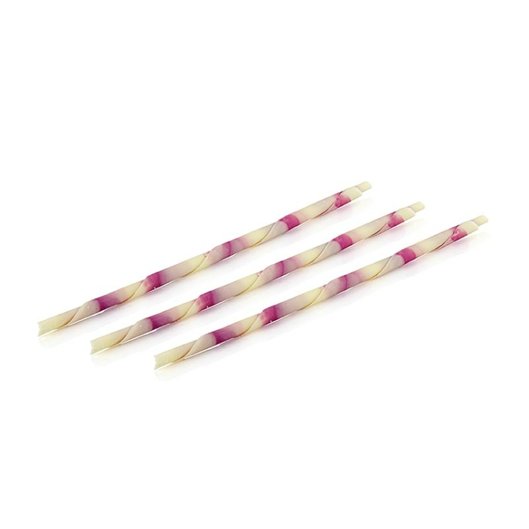 Schokozigarren - XL Pencil, pink marmoriert 20 cm, 900 g, 115 Stück