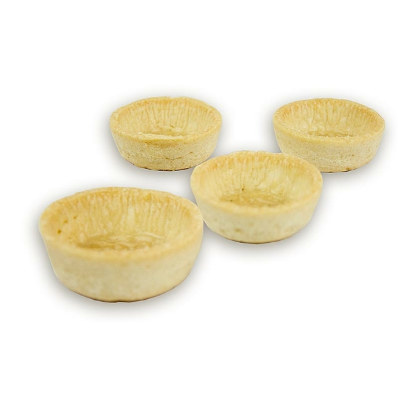 Snack Tartelettes
					HUG, rund, &oslash; 5 cm, hell, salzig
				