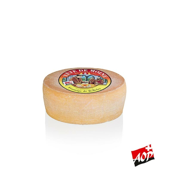 M&ouml;nchskopfk&auml;se - T&ecirc;te de Moine
					AOP, halber Laib, 400 g
				
