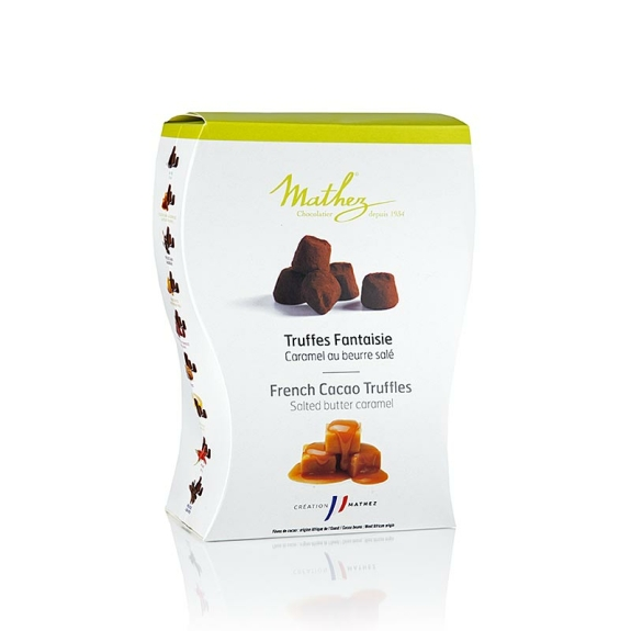 Tr&uuml;ffelkonfekt, mit Karamell-Knusper
					250 g
				