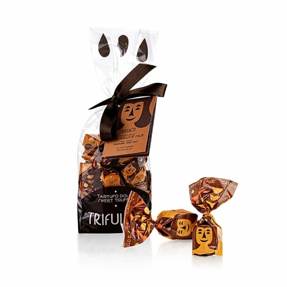 Tr&uuml;ffelpralinen Alba mini, Karamell & Salz
					180 g
				