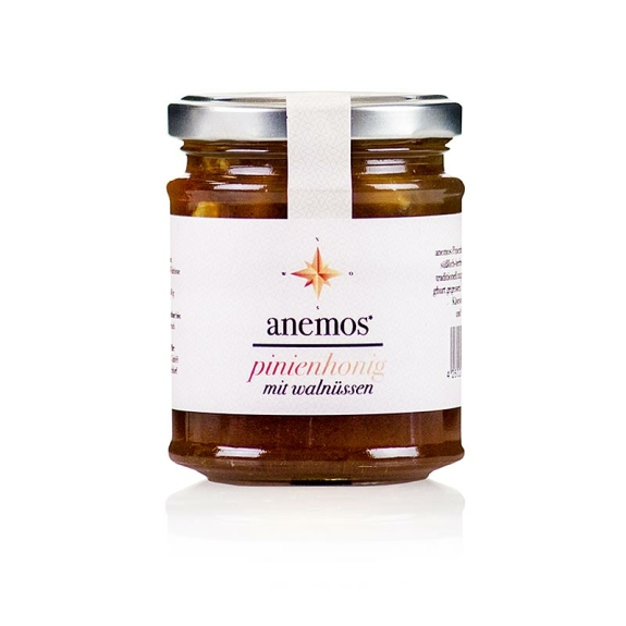 Pinienhonig mit Waln&uuml;ssen 
					Griechenland, ANEMOS, 270 g
				