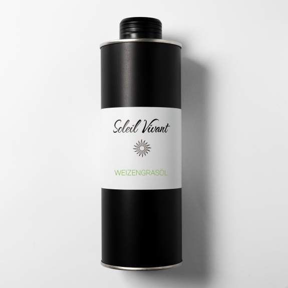 Weizengrasöl
					Rapsöl, 500 ml
				