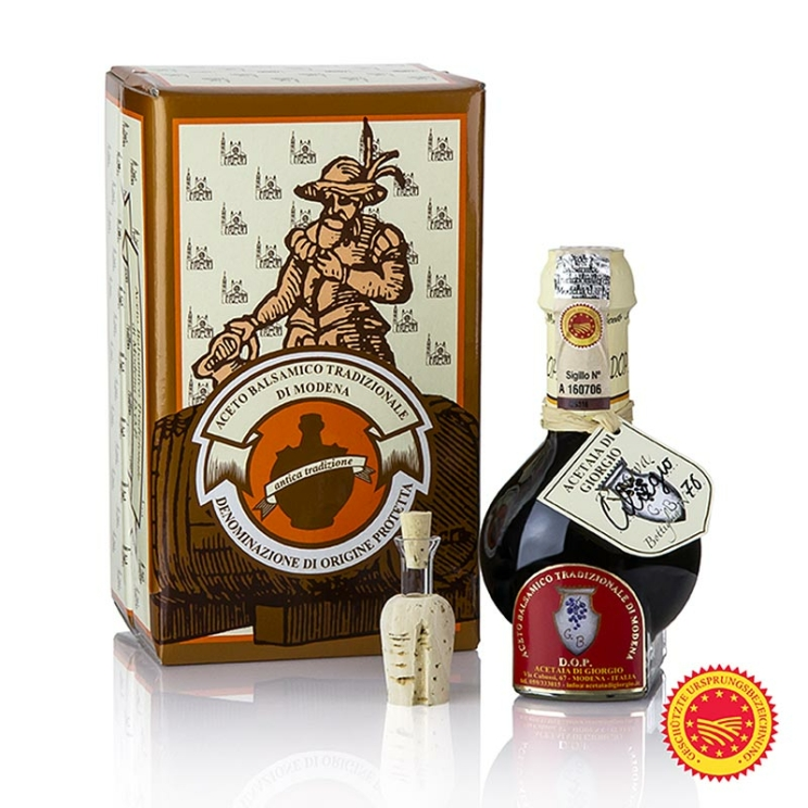 Aceto Balsamico Tradizionale di Modena DOP/g.U., 12 Jahre gereift, Kirschfass-Reifung, Acetaia di Giorgio, 100 ml