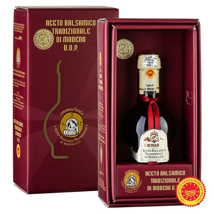 Aceto Balsamico Tradizionale di Modena DOP/g.U., 12 Jahre gereift, Leonardi, 100 ml