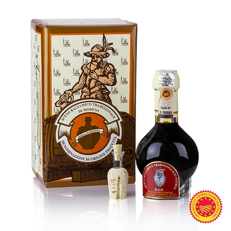 Aceto Balsamico Tradizionale di Modena DOP/g.U., 12 Jahre gereift, Acetaia di Giorgio, 100 ml