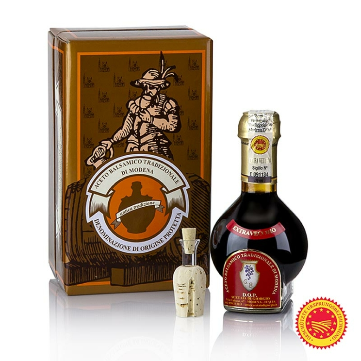 Aceto Balsamico Tradizionale di Modena DOP/g.U., 25 Jahre gereift, Acetaia di Giorgio, 100 ml