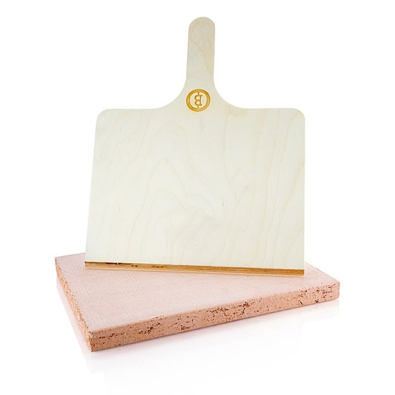 BEEFER Pizzastein
					mit Holzschieber, für XL / XL CHEF, 1 Stück
				