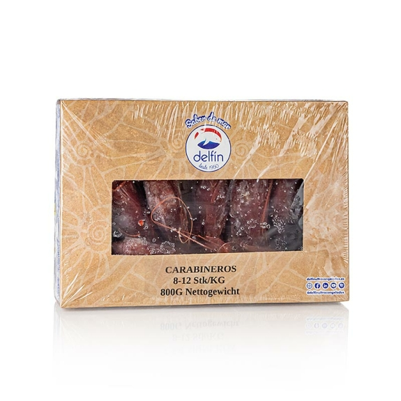 Tiefseegarnele Carabiniero
					Wildfang, HOSO, 800 g, ca. 8 St&uuml;ck
				