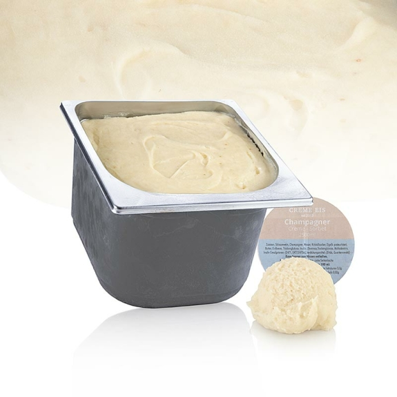 Champagner Creme Sorbet
					Creme Eis, 2,5 l
				