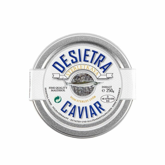 Desietra Sterletkaya Kaviar
					Aquakultur Deutschland, 250 g
				