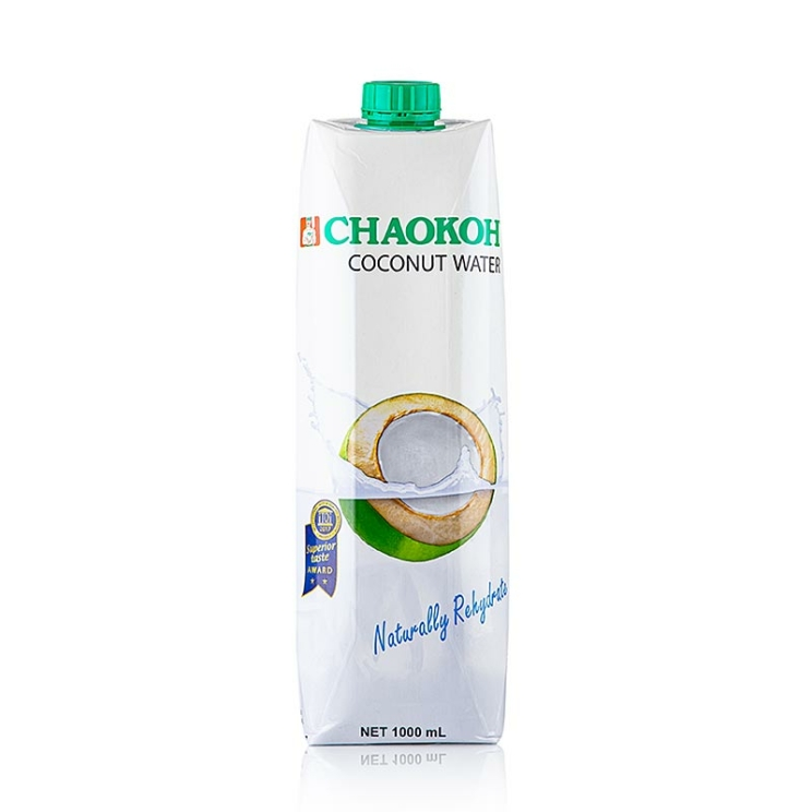Kokoswasser ohne Zuckerzusatz, Chaokoh, 1 Liter